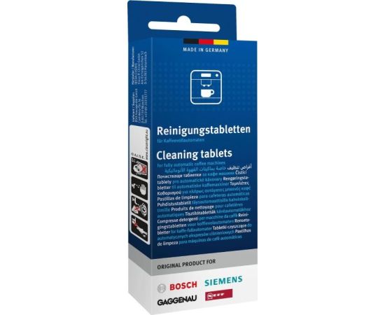 Cleaning tablets for Bosch Siemens 00311969 Tīrīšanas tabletes kafijas automātiem 10gab
