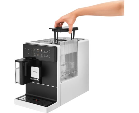 Automatic espresso/cappuccino machine Sencor, white