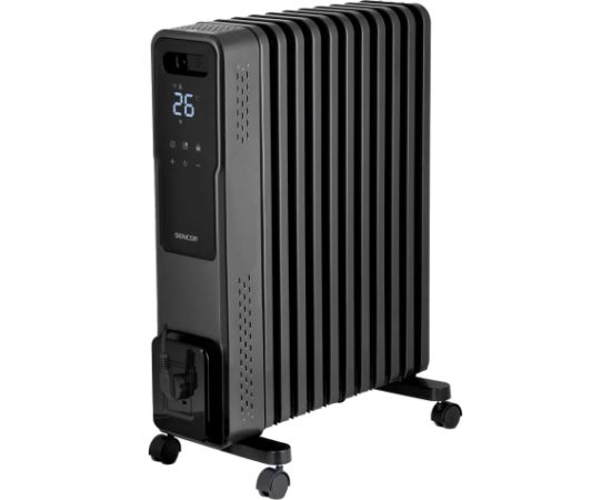 Oil filled radiator Sencor, grey