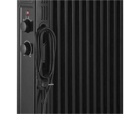 Oil filled radiator Sencor, black