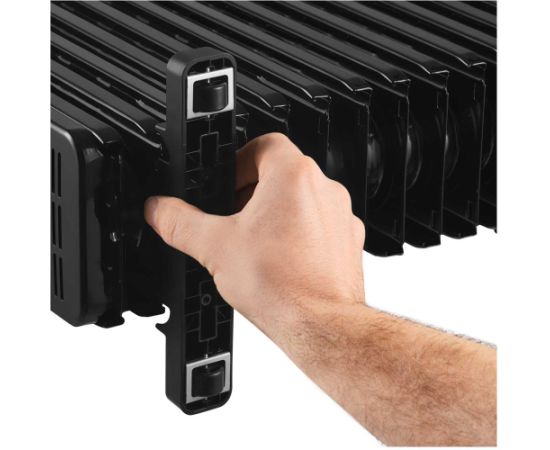Oil filled radiator Sencor, black