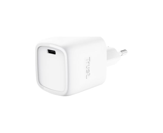 Lādētājs Trust Maxo Ultra-small 30W GaN USB-C White