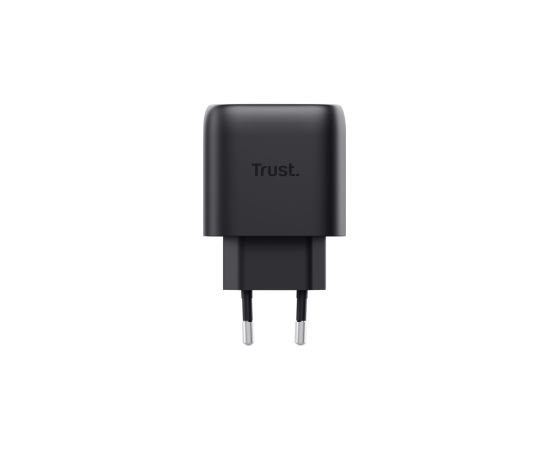 Lādētājs Trust Maxo 45W Black USB-C + 2m USB-C Cable Black