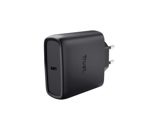 Lādētājs Trust Maxo 65W Black USB-C + 2m USB-C Cable Black