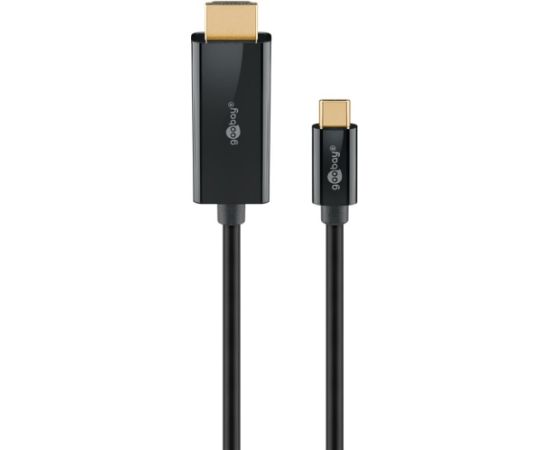 Goobay USB-C to HDMI Cable 4K at 60 Hz, 1 m 75696