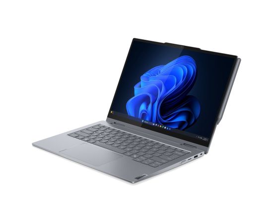 Lenovo ThinkBook 14 2-in-1 G5 Luna Grey 14 " IPS Touchscreen WUXGA 1920 x 1200 pixels Intel Core U7 255U 32 GB SO-DIMM DDR5 Solid-state drive capacity 512 GB Intel Graphics Windows 11 Pro 802.11ax Bluetooth version 5.3 Keyboard language English Keyboard b