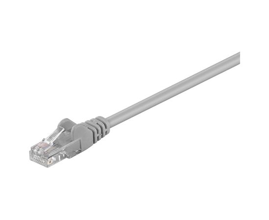 Goobay CAT 5e patch cable, U/UTP Grey