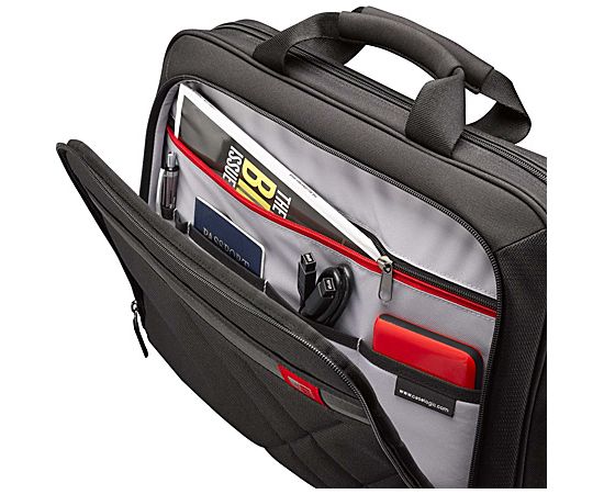 Case Logic DLC115 Fits up to size 15 " Messenger - Briefcase Black Shoulder strap