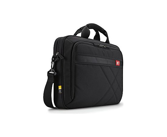 Case Logic DLC115 Fits up to size 15 " Messenger - Briefcase Black Shoulder strap