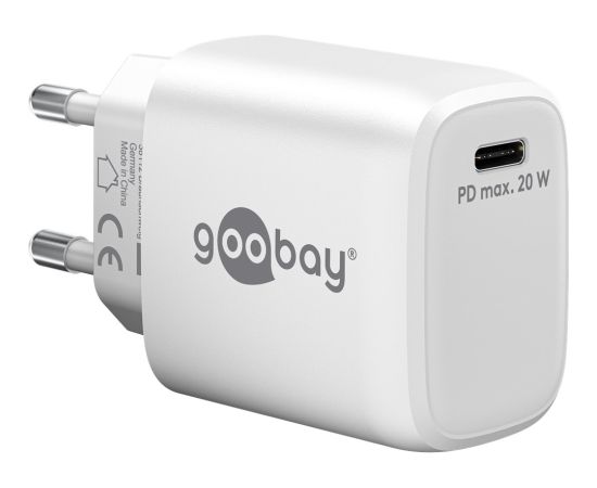 Goobay 65406 Goobay USB-C PD GaN Fast Charger (20 W)