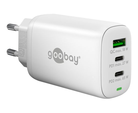 Goobay USB-C PD GaN Multiport Fast Charger (65 W) 65408