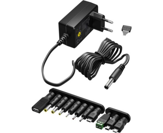 Goobay Universal Power Supply 3 V - 12 V, Max. 18 W