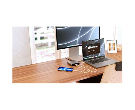 Hyper HyperJuice 245W 4 USB-C PD Port GaN Charger, EU/UK Cord