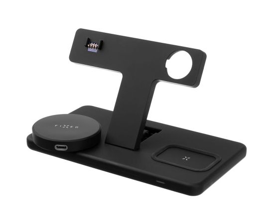 Fixed MagPowerstation 3-in-1 wireless charging stand with MagSafe mount support FIXMPOS-BK