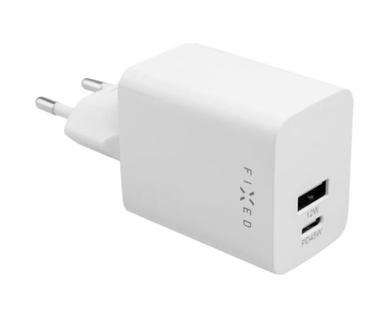 Fixed Mini USB-C/USB Travel Charger 45W FIXC45M-CU-WH