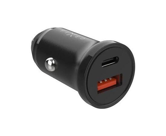 Fixed Car Charger USB-C/USB, 20W FIXCC20N-CU-BK