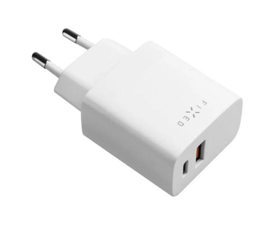 Fixed USB-C/USB Travel Charger 20W FIXC20N-CU-WH