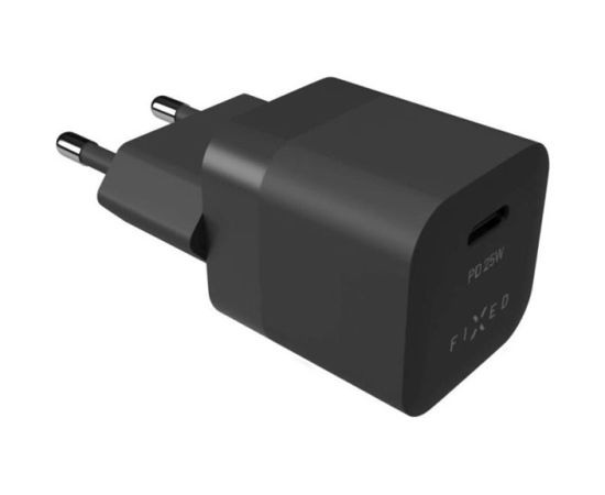 Fixed Mini USB-C Travel Charger, 25W FIXC25M-C-BK