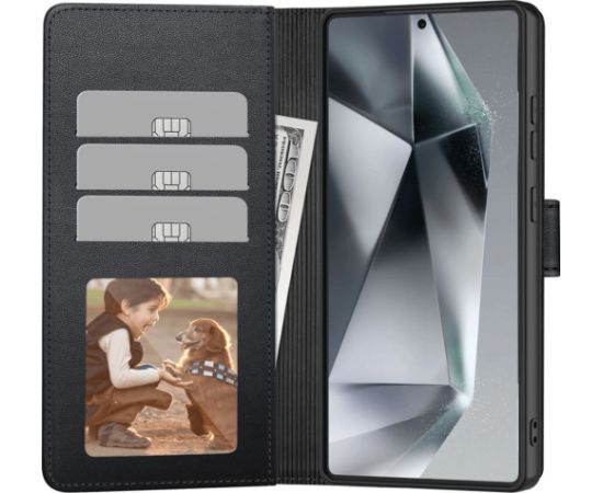 Чехол Tech-Protect Wallet Samsung S731 S25 FE черный