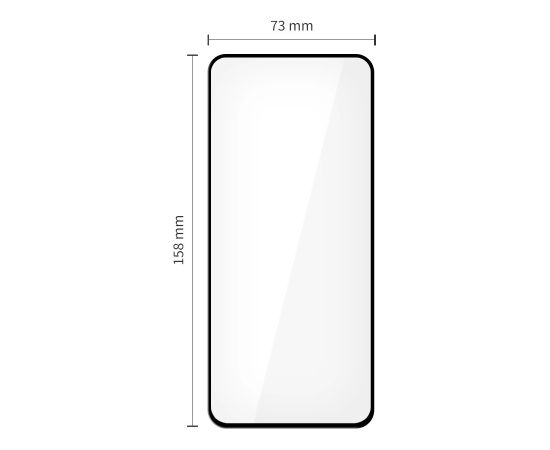 Tempered glass Tech-Protect Glass Fit+ 2-Pack Samsung S731 S25 FE black
