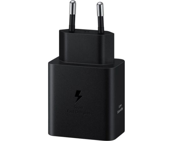 Сетевая зарядка Samsung EP-T4511XBEGWW 45W + USB-C to USB-C cable 1.8m черная