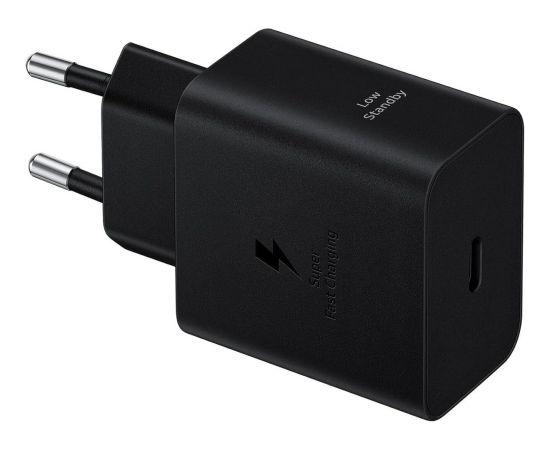 Сетевая зарядка Samsung EP-T4511XBEGWW 45W + USB-C to USB-C cable 1.8m черная