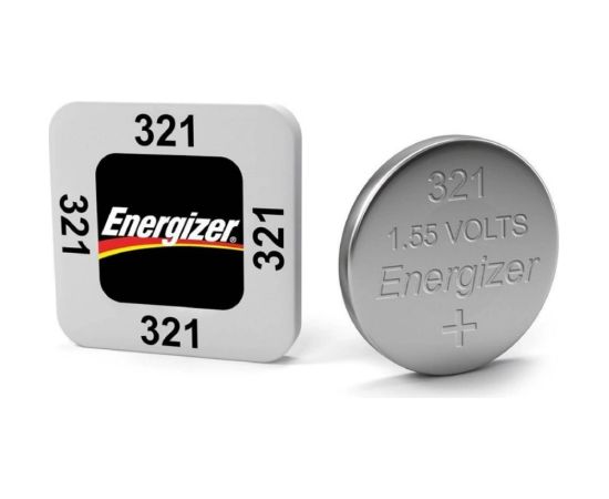 Sudraba oksīda baterija 321 (SR65, D321, V321, GP321, SR616SW) 1,55 V Energizer