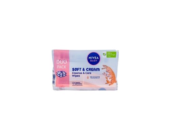 Nivea Baby Soft & Cream Cleanse & Care Wipes 1.0ks