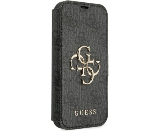 Guess GUBKP13L4GMGGR iPhone 13 Pro | 13 6,1" szary|grey book 4G Big Metal Logo