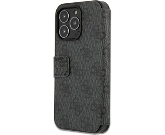 Guess GUBKP13L4GMGGR iPhone 13 Pro | 13 6,1" szary|grey book 4G Big Metal Logo