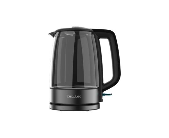 Cecotec Kettle ThermoSense 340 Clear Electric 2200 W 1.7 L Glass 360° rotational base Clear