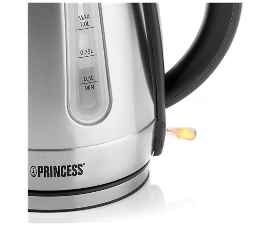 Princess Kettle 236023 Electric 2200 W 1 L Stainless Steel 360° rotational base Silver