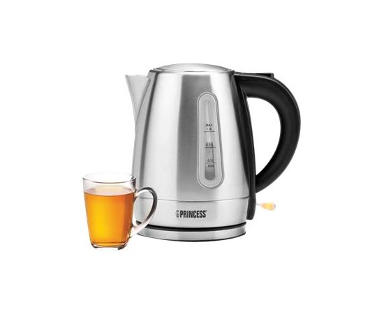 Princess Kettle 236023 Electric 2200 W 1 L Stainless Steel 360° rotational base Silver