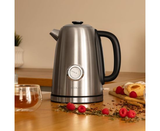 Cecotec Kettle Thermosense 620 Vintage Electric 2200 W 1.7 L Stainless steel 360° rotational base Stainless steel