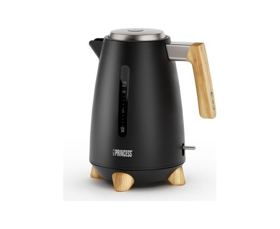Princess Pure Kettle 236061 Electric 3000 W 1.7 L Stainless steel 360° rotational base Black