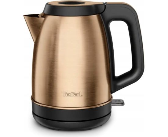 TEFAL Coppertinto Kettle KI280G10 Electric 2400 W 1.7 L Stainless steel 360° rotational base Copper/Black