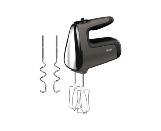 TEFAL HT650E38 PowerMix Silence Hand Mixer 600 W Number of speeds 5 Turbo mode Black/Grey