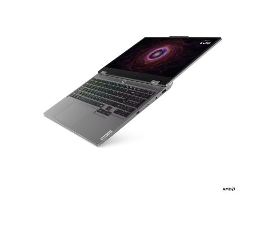 Lenovo LOQ 15ARP9 Luna Grey 15.6 " IPS FHD 1920 x 1080 pixels Anti-glare AMD Ryzen 7 7435HS 24 GB SO-DIMM DDR5 Solid-state drive capacity 512 GB NVIDIA GeForce RTX 4050 GDDR6 6 GB Windows 11 Home 802.11ax Bluetooth version 5.2 Keyboard language Nordic Key