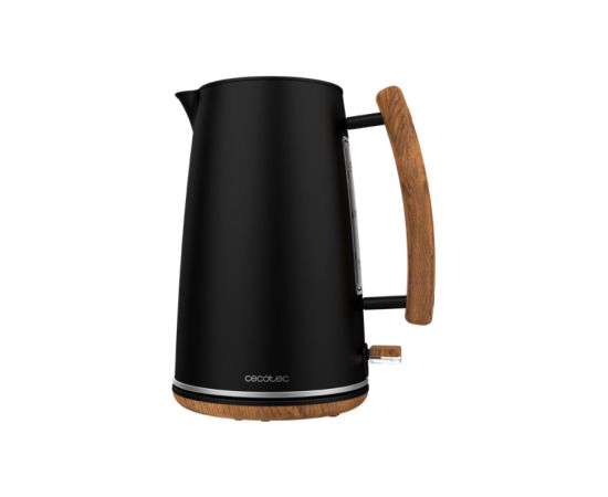 Cecotec Kettle ThermoSense 400 Electric 3000 W 1.7 L Stainless steel/BPA 360° rotational base Black Woody