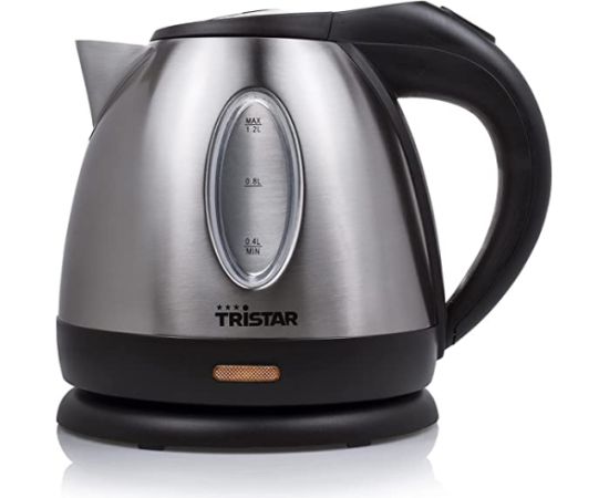 Tristar Jug Kettle WK-1323 Standard 1500 W 1.2 L Stainless steel 360° rotational base Silver