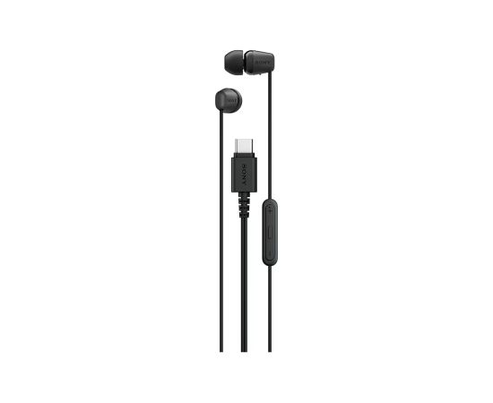 Sony IER‑EX15C USB‑C Wired Earbuds with Mic, Black Sony