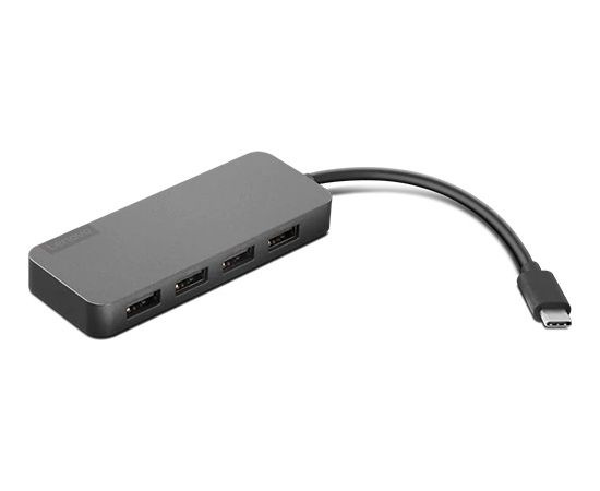 Lenovo Accessories USB-C to 4 Port USB-A Hub Adapter USB-C