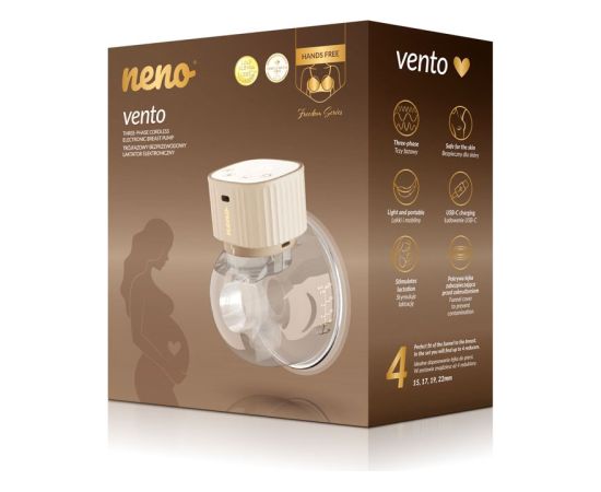Neno VENTO Three-Phase, Cordless Electronic Breast Pump