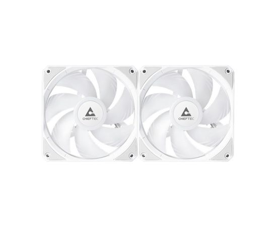 Chieftec ICEBERG 240-RGB-W Computer case All-in-one liquid cooler 12 cm White