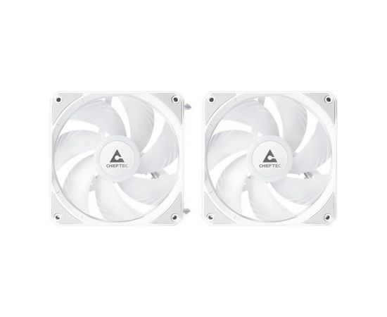 Chieftec ICEBERG 240-RGB-W Computer case All-in-one liquid cooler 12 cm White