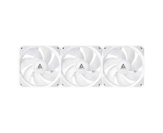 Chieftec CLC-360-RGB-W computer cooling system Computer case All-in-one liquid cooler 12 cm White