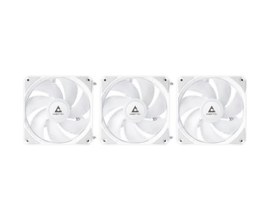 Chieftec CLC-360-RGB-W computer cooling system Computer case All-in-one liquid cooler 12 cm White