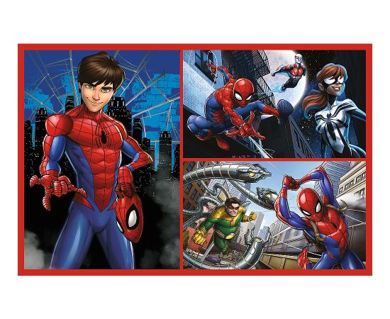 TREFL SPIDER-MAN Pužļu komplekts Zirnekļa stāsti, 2x70 gab.