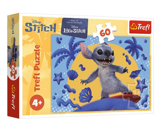 TREFL DISNEY STITCH Puzle Diena ar Stitch, 60 gab.