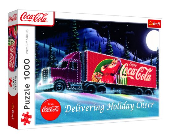 TREFL Puzle Coca-Cola: Christmas Caravan 1000 gab.